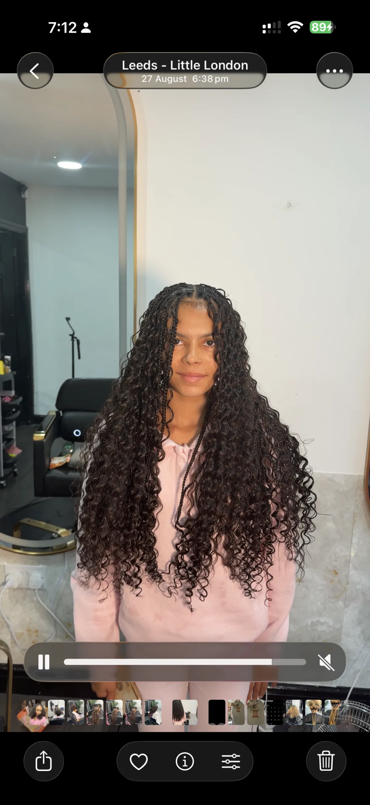 Small goddess Braids Kids